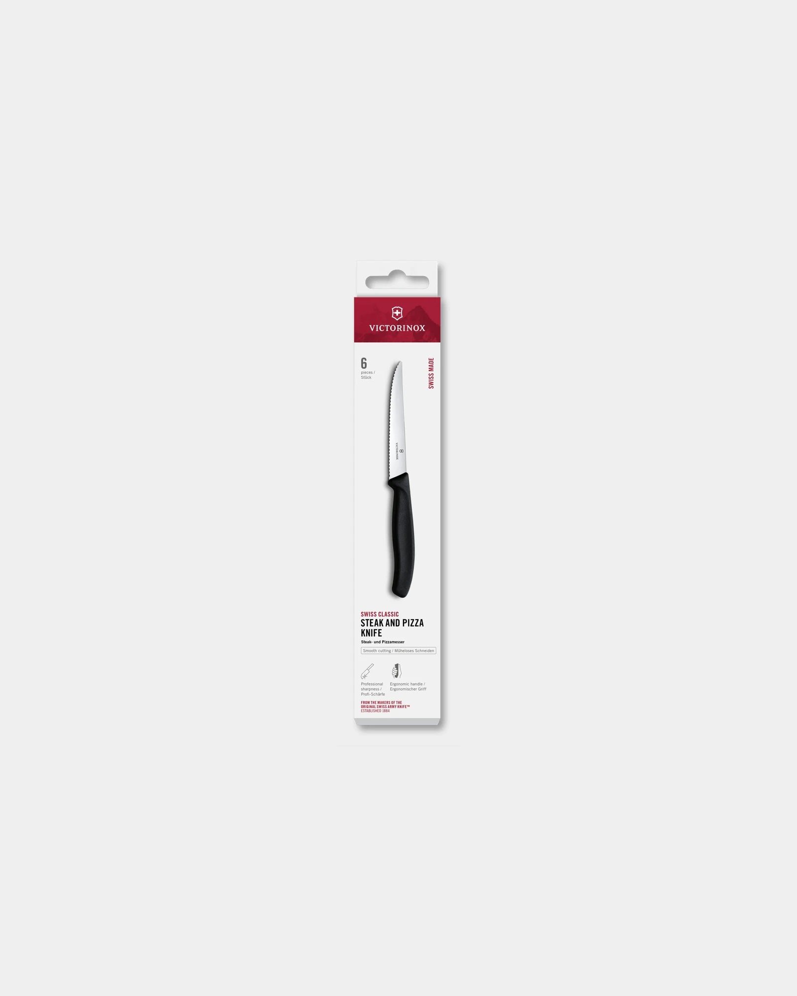 Custom ergonomic steak knife set Victorinox 11 cm - 1